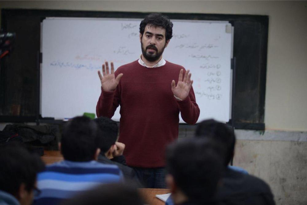 شهاب حسینی در نمایی از «فروشنده»